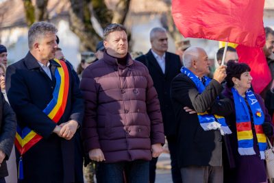 Am spus PREZENT! astăzi la evenimentul de dezvelire a statuii liderului pașoptist Nicolae Bălcescu