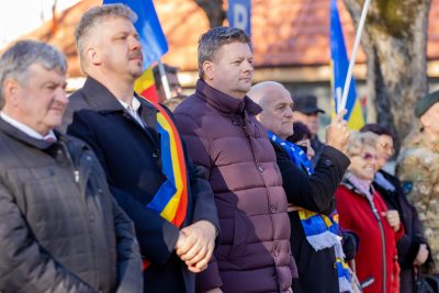 Am spus PREZENT! astăzi la evenimentul de dezvelire a statuii liderului pașoptist Nicolae Bălcescu