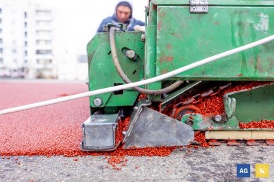 2 terenuri de sport multifuncționale la „Romulus Guga”!