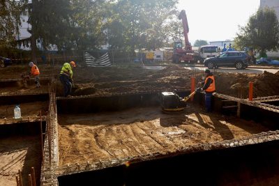 Am inspectat astăzi stadiul lucrărilor la 2 proiecte de anvergură